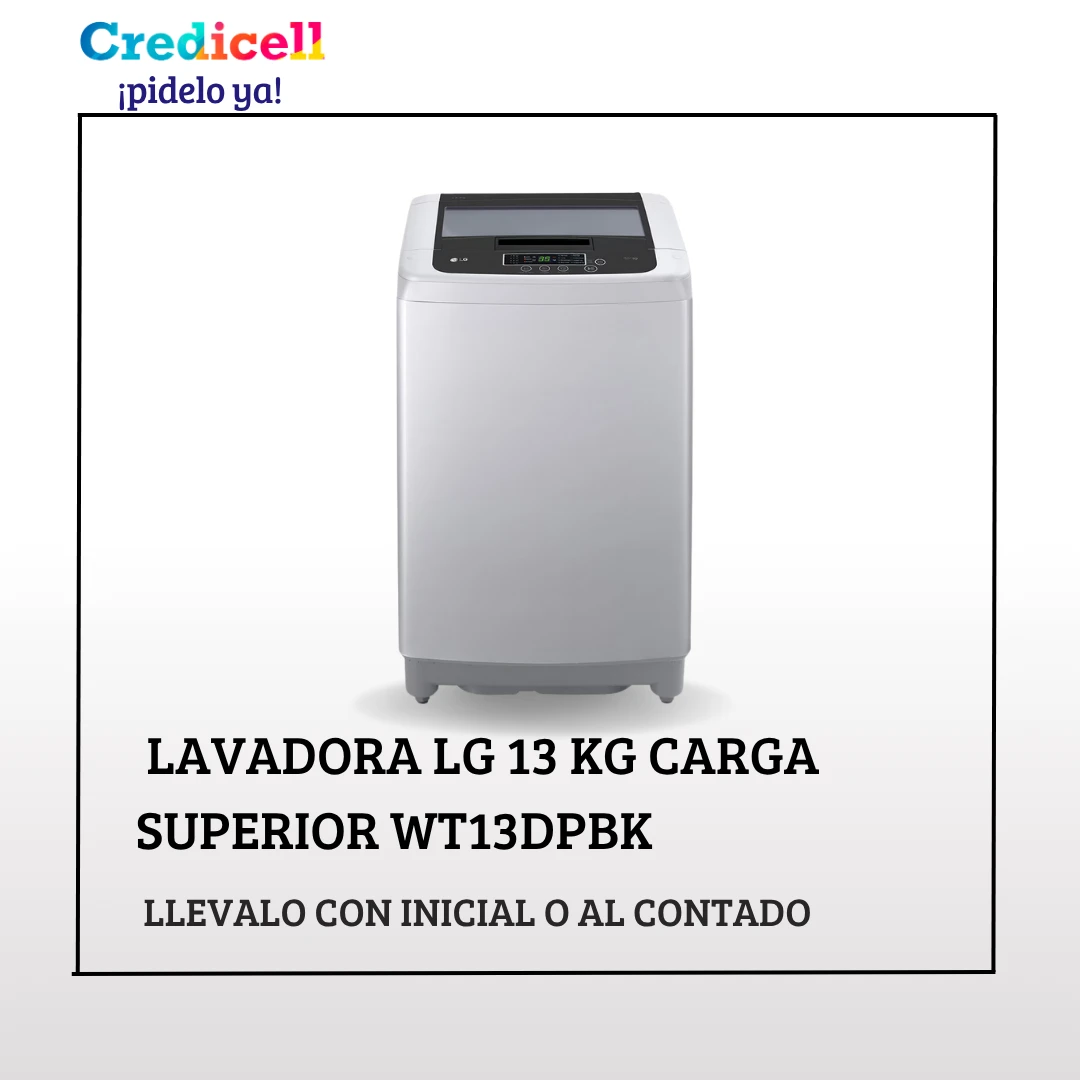 Lavadora LG 13kg
